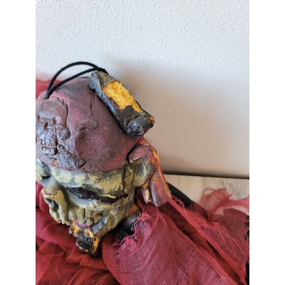 Halloween pirate AS IS hanging prop decor vintage home scary - Picture 7 of 11